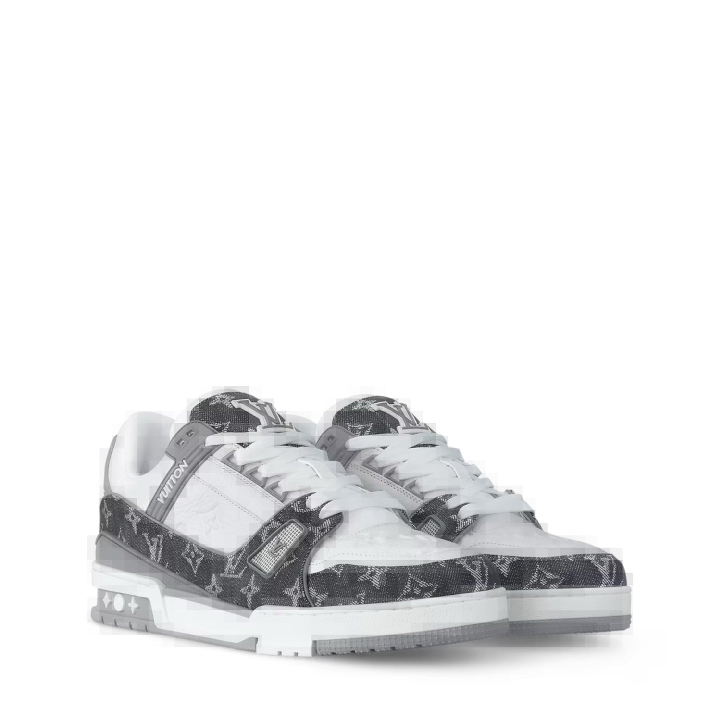 LV L0UIS GREY TRAINER SNEAKER