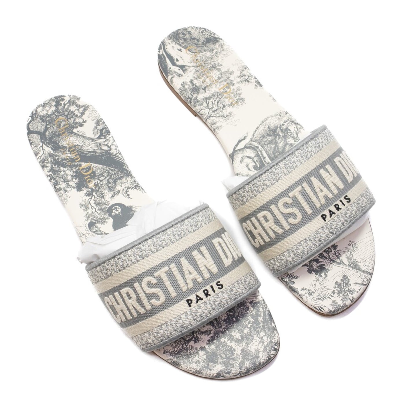 Dl0R GREY SANDALS