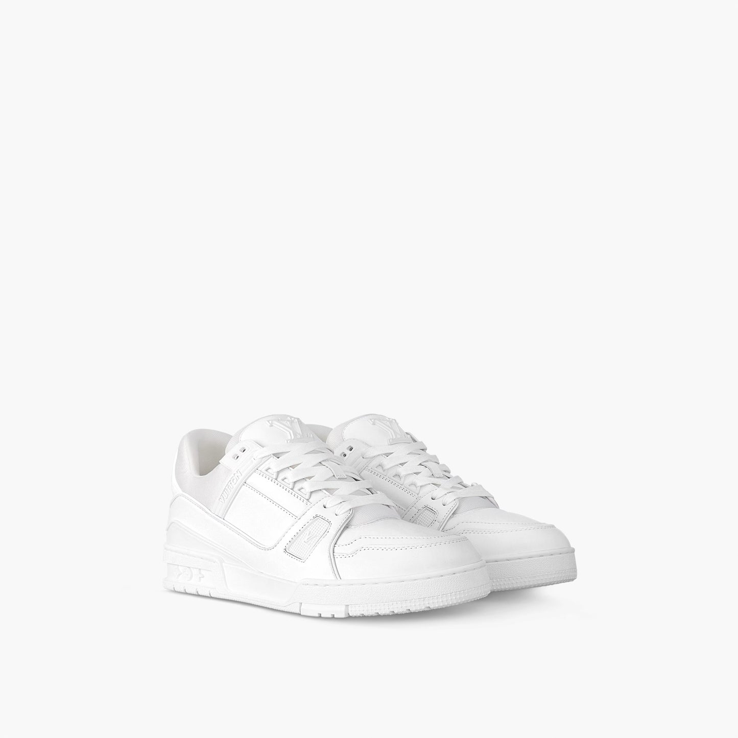 LV L0UIS TRIPLE WHITE TRAINER SNEAKERR