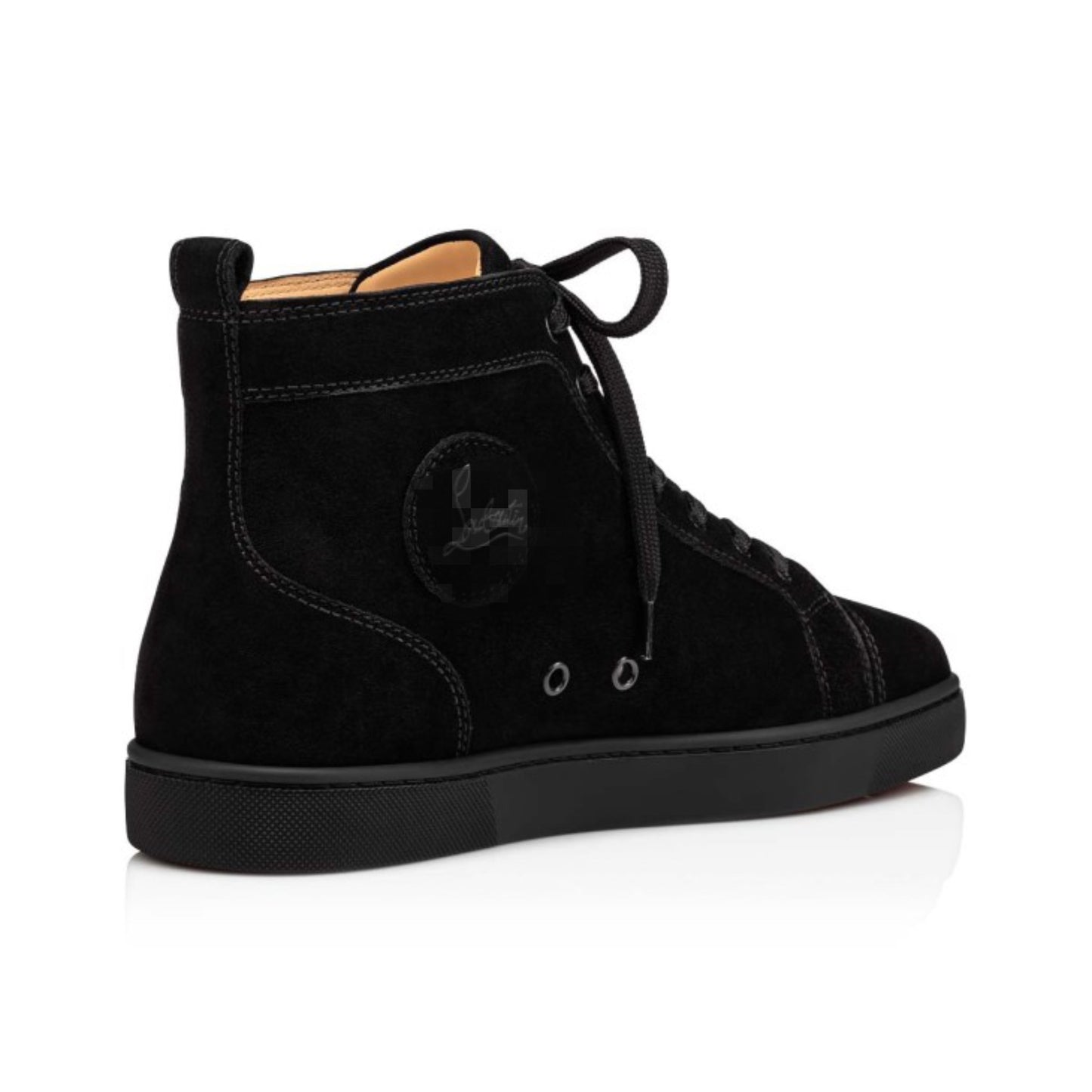 CL RED BOTTOM HIGH TOP SNEAKER