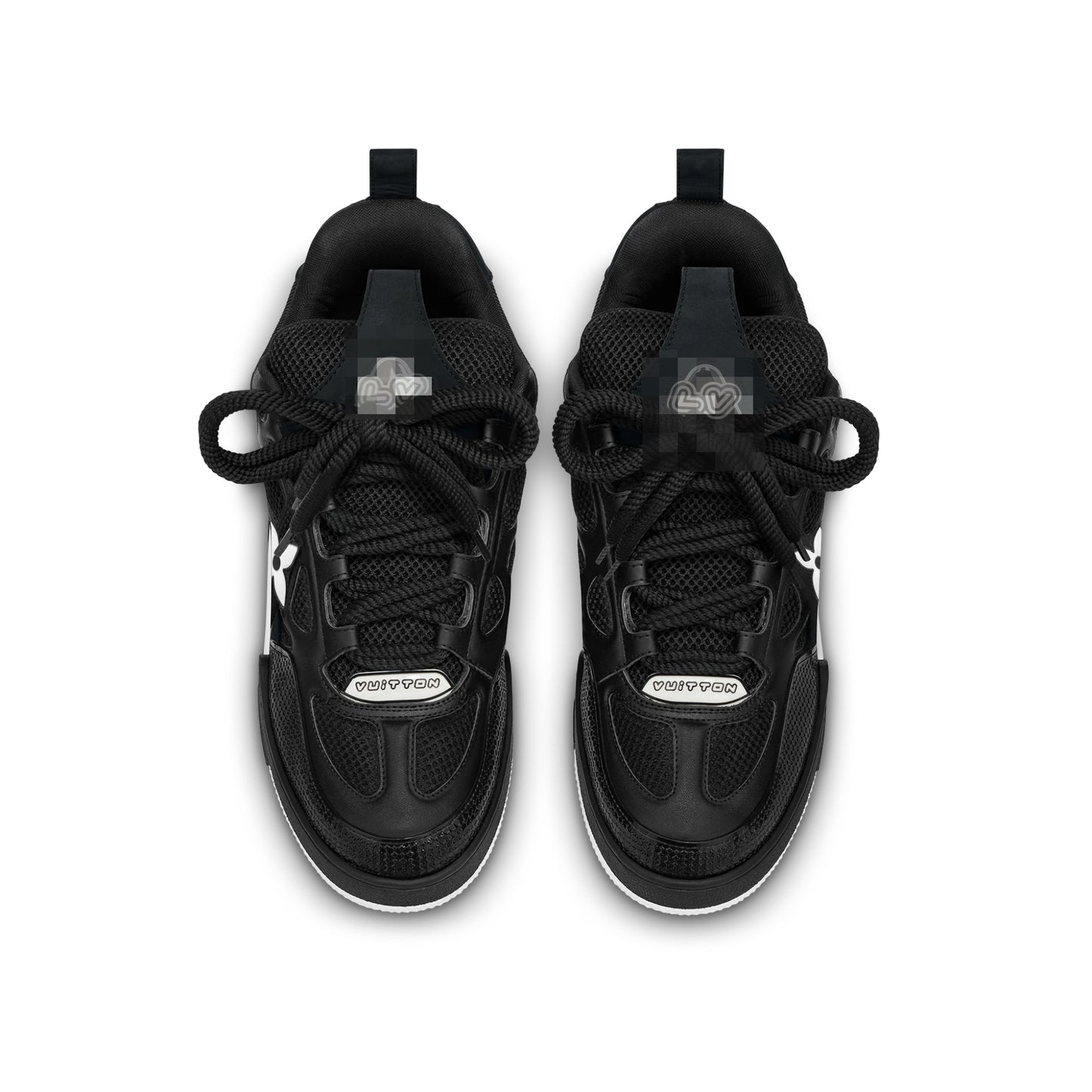 BLACK SKATE SNEAKERS