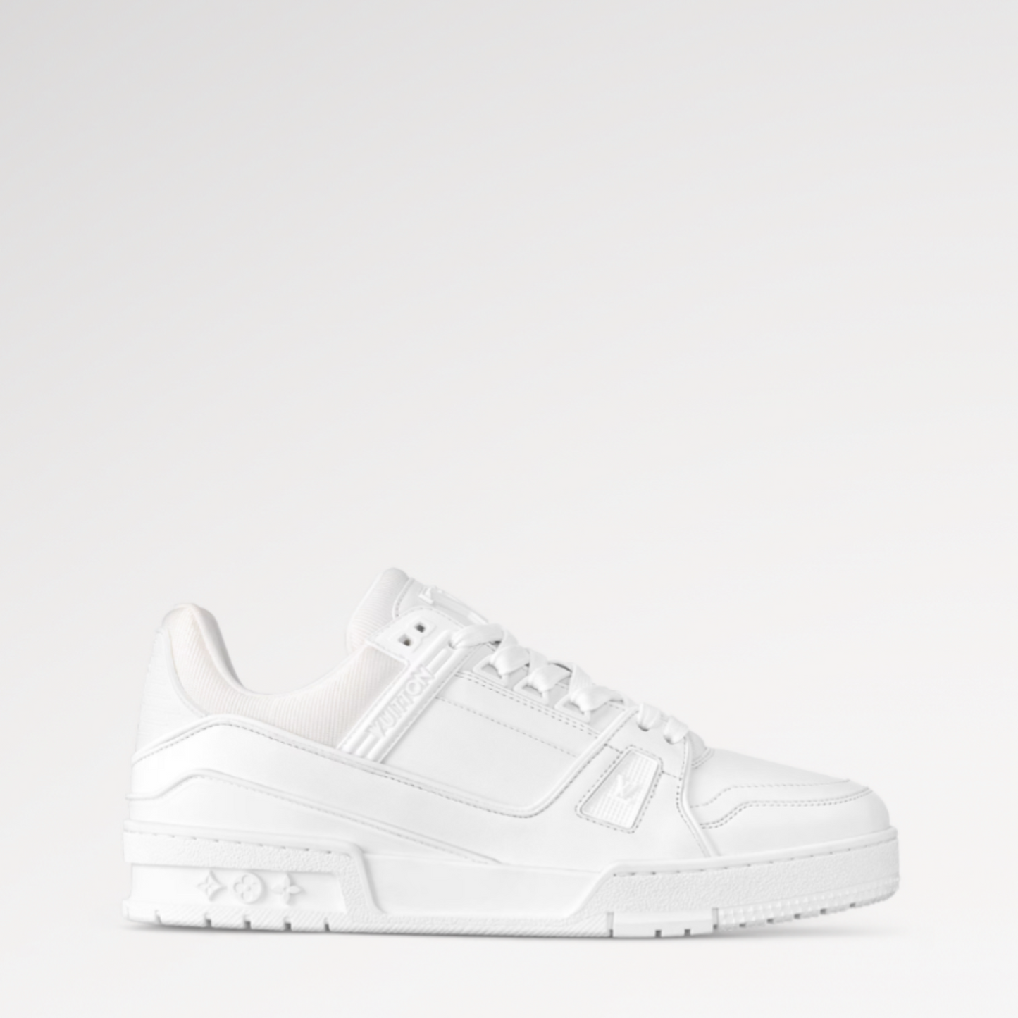 LV L0UIS TRIPLE WHITE TRAINER SNEAKERR