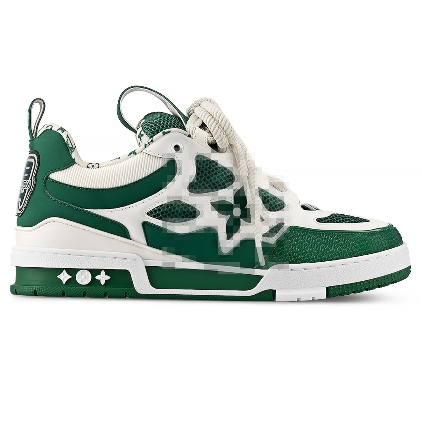 GREEN LV SKATE SNEAKERS