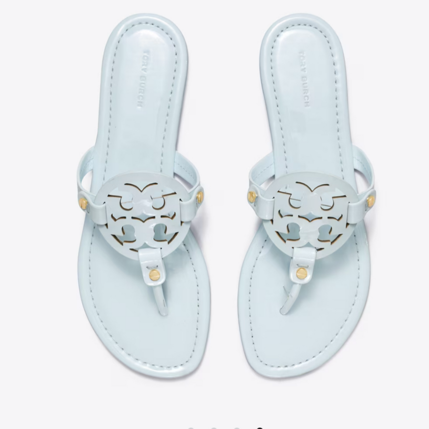 TB ICE BLUE FLIP FLOPS
