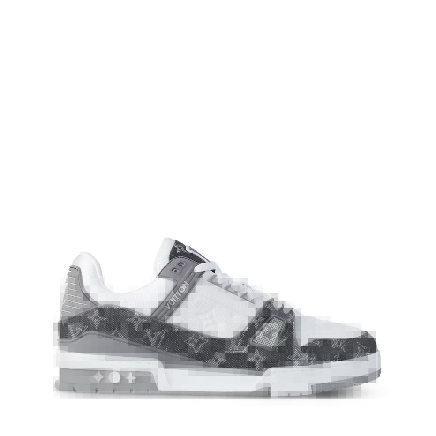 LV L0UIS GREY TRAINER SNEAKER