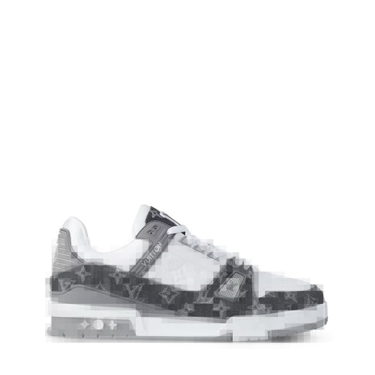 LV L0UIS GREY TRAINER SNEAKER
