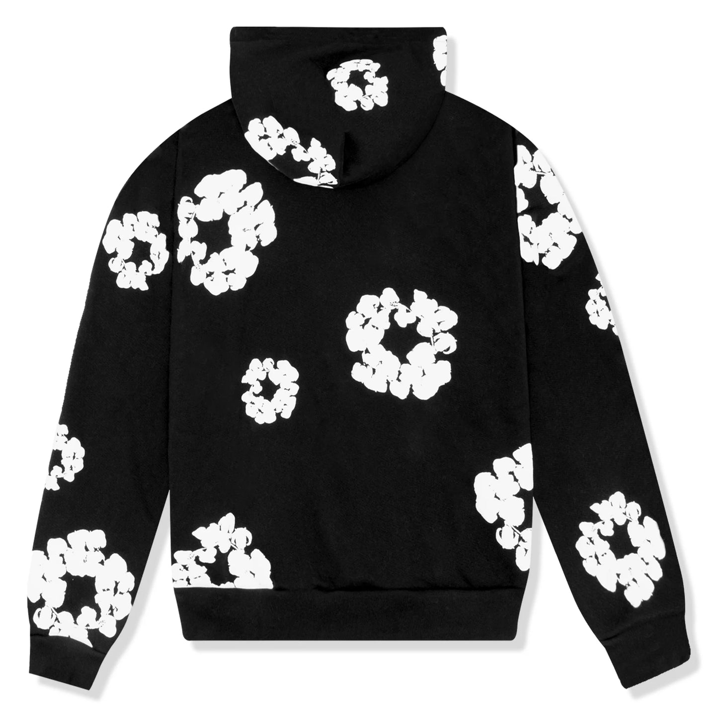 DENlM HOODIE BLACK & WHITE