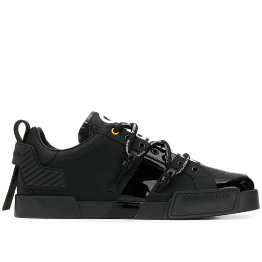 DG black and white sneakers