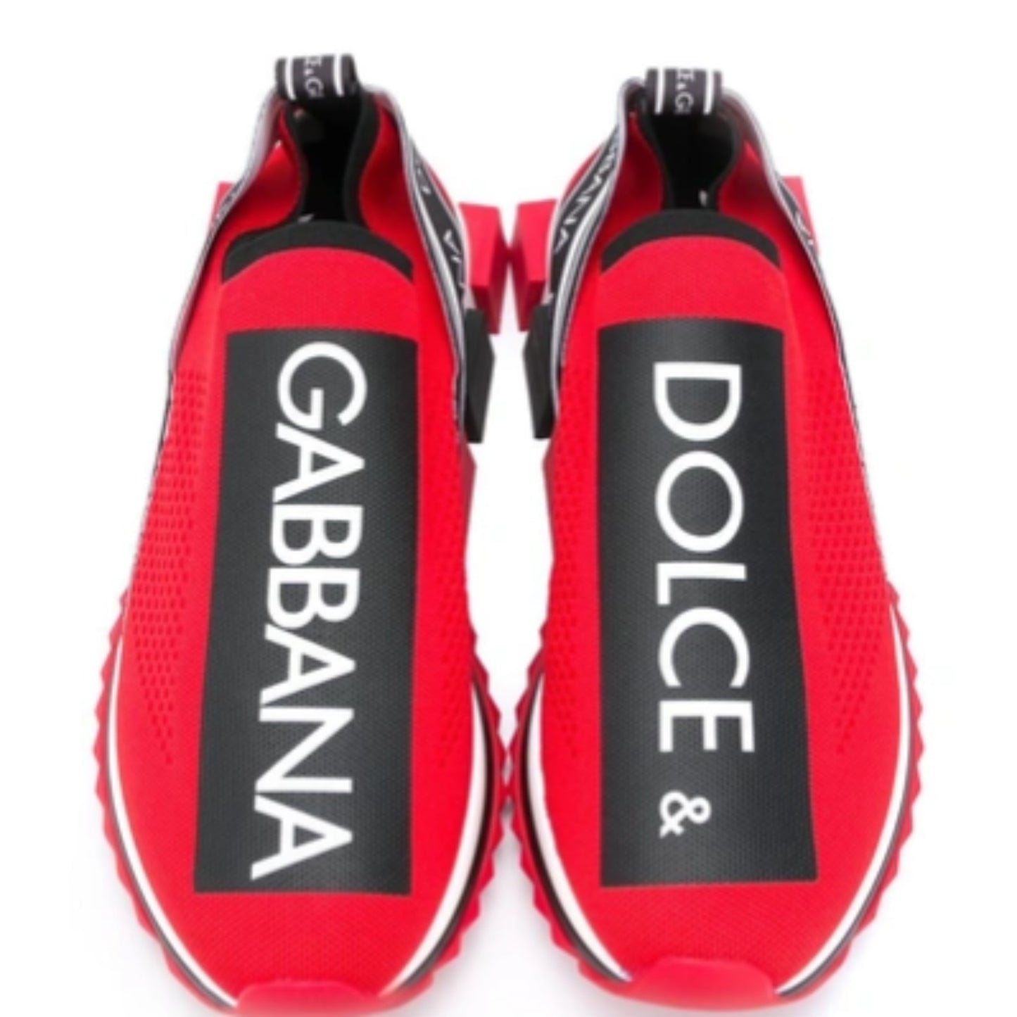 DG RED SLIPP ON SNEAKERS