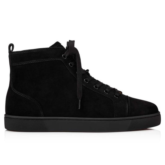 CL RED BOTTOM HIGH TOP SNEAKER