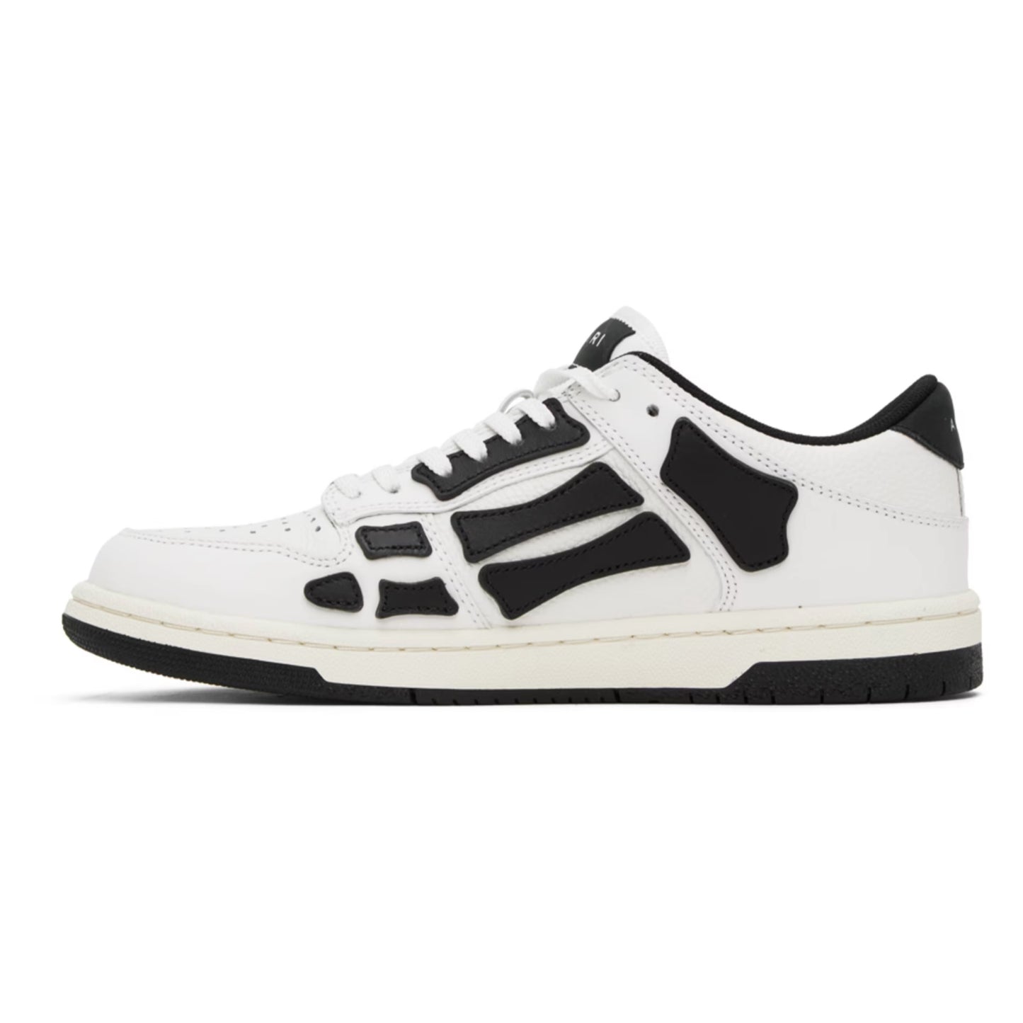 MlRl BLACK & WHITE SKELETON SNEAKERS
